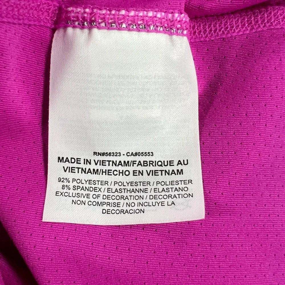 Nike Shirt Girls Medium Purple Short Sleeve Crew Neck Active Gym School